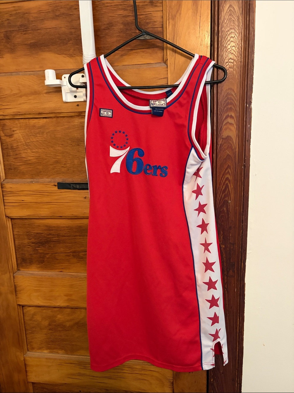 Official Philadelphia 76ers Basketball Dress - Team Logo